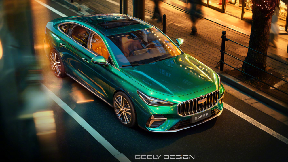 Новый Geely Emgrand официально показали в Китае. Что известно об этом седане