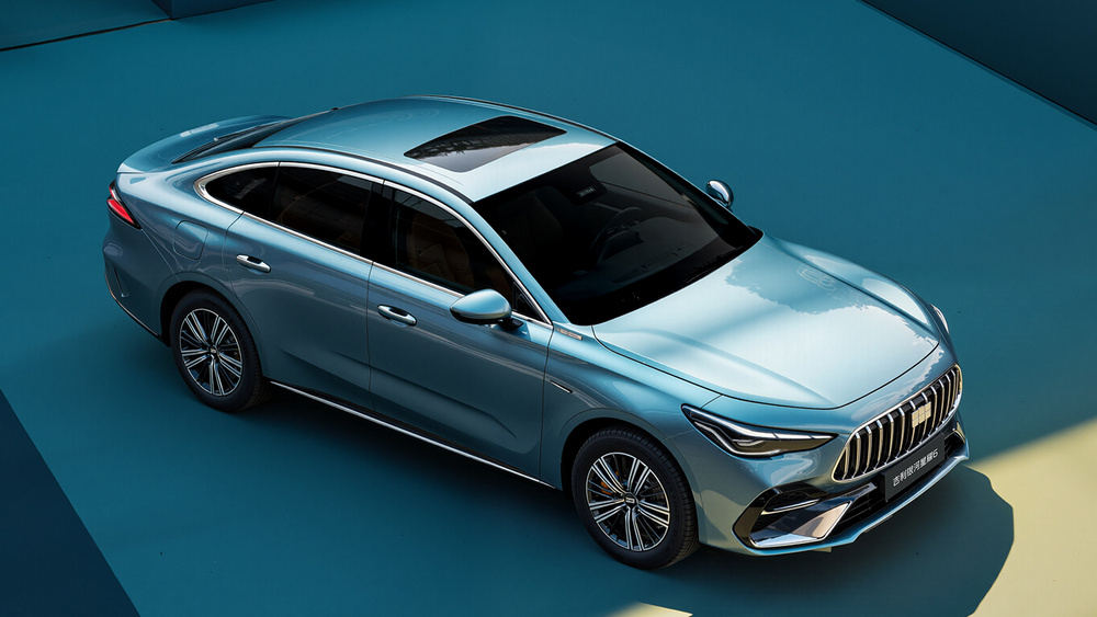  Седан Geely Galaxy Starshine 6 уже можно заказать. Это гибридная копия нового Emgrand