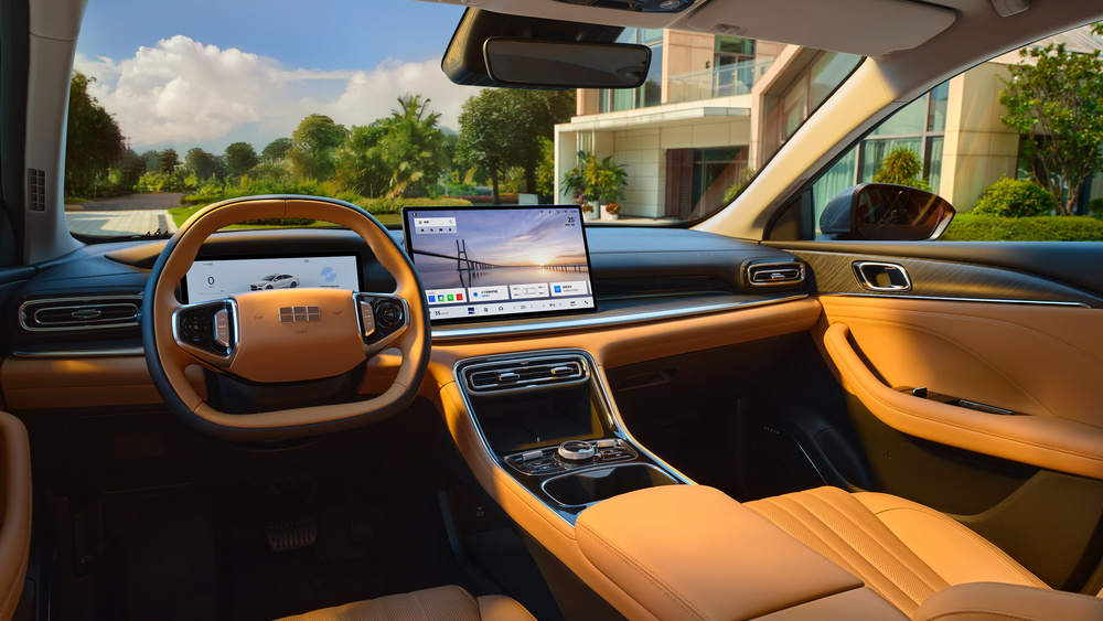  Седан Geely Galaxy Starshine 6 уже можно заказать. Это гибридная копия нового Emgrand
