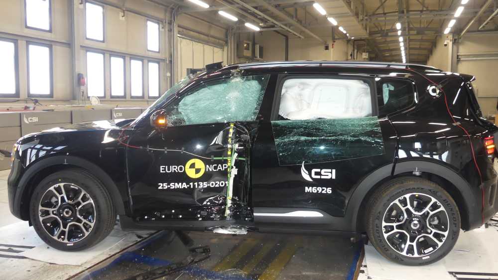 В Европе провели краш-тест Exlantix, BYD и других автомобилей. У MG снова неудача