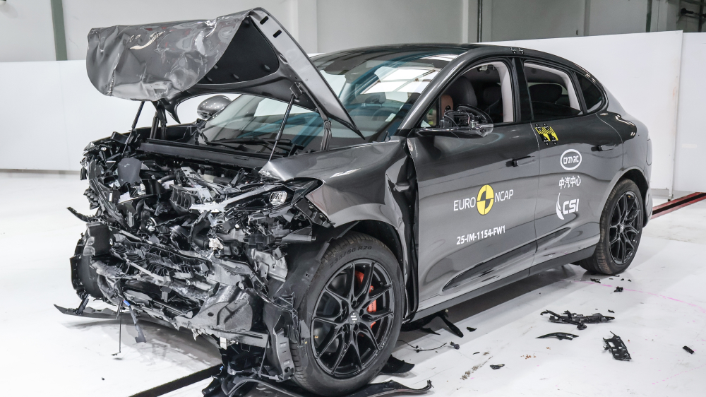В Европе провели краш-тест Exlantix, BYD и других автомобилей. У MG снова неудача