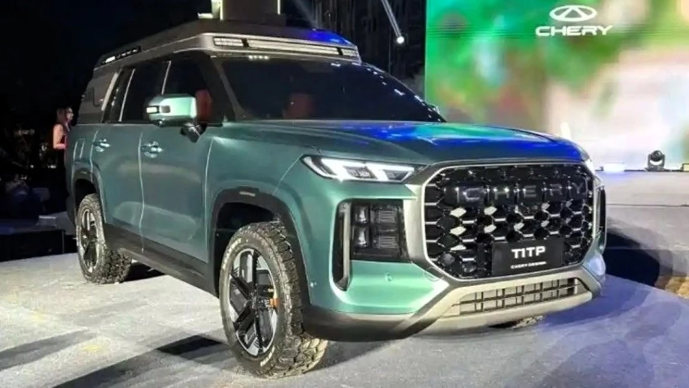  Chery готовит новый рамный внедорожник под собственным брендом. Что о нем известно