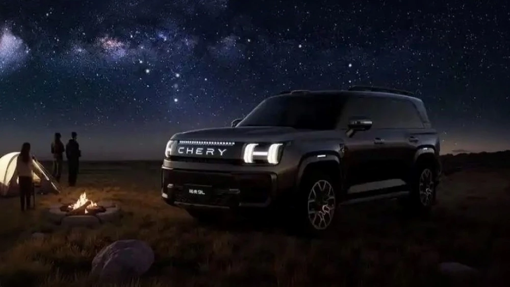 Chery показала обновленный Tiggo 9L в Китае. Дизайн кроссовера изменили до старта продаж