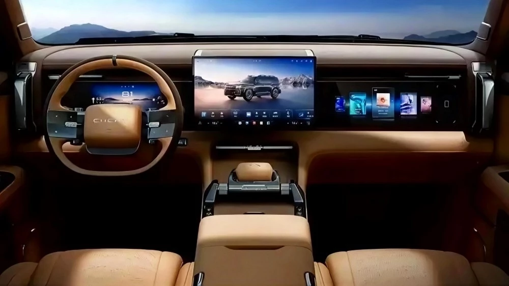 Chery показала обновленный Tiggo 9L в Китае. Дизайн кроссовера изменили до старта продаж