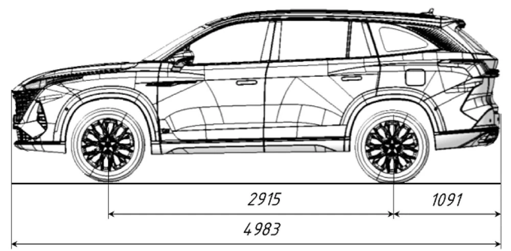 Кроссовер «Москвич М90» получил ОТТС в России. Разбираемся, что это за модель