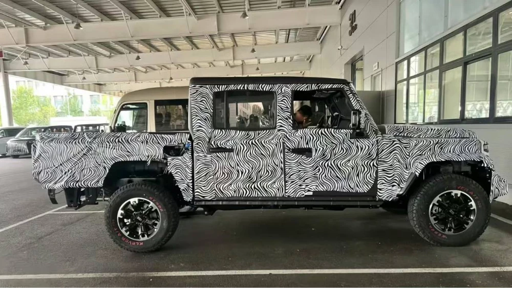Ответ Jeep Gladiator. BAW 212 T01 получит исполнение в кузове пикап