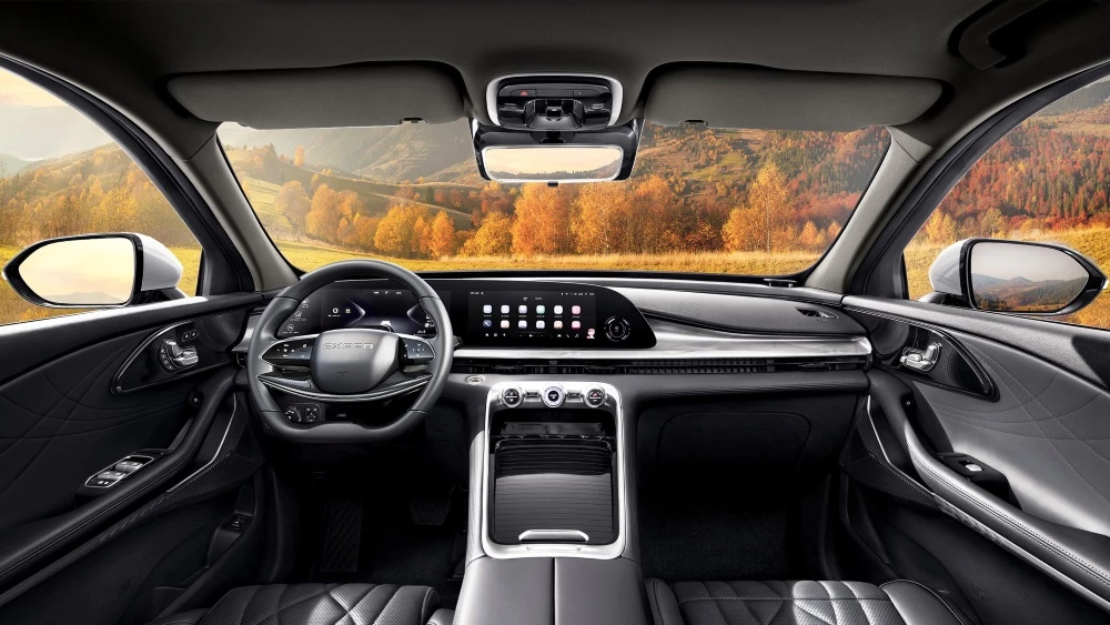  Продажи гибридного Exeed RX PHEV начались в Казахстане. Сколько стоит и как оснащается