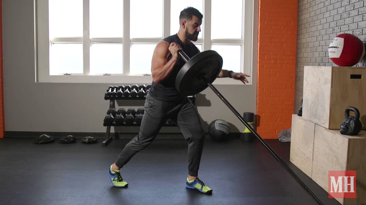 10 лучших упражнений, которые можно сделать с одним блином от штанги