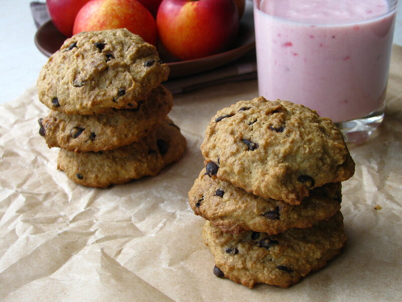 Овсяное печенье с яблочным пюре