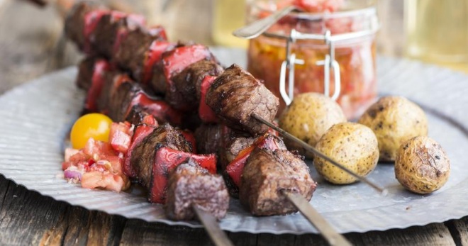 Шашлык из говядины — лучшие рецепты маринада и блюда на мангале