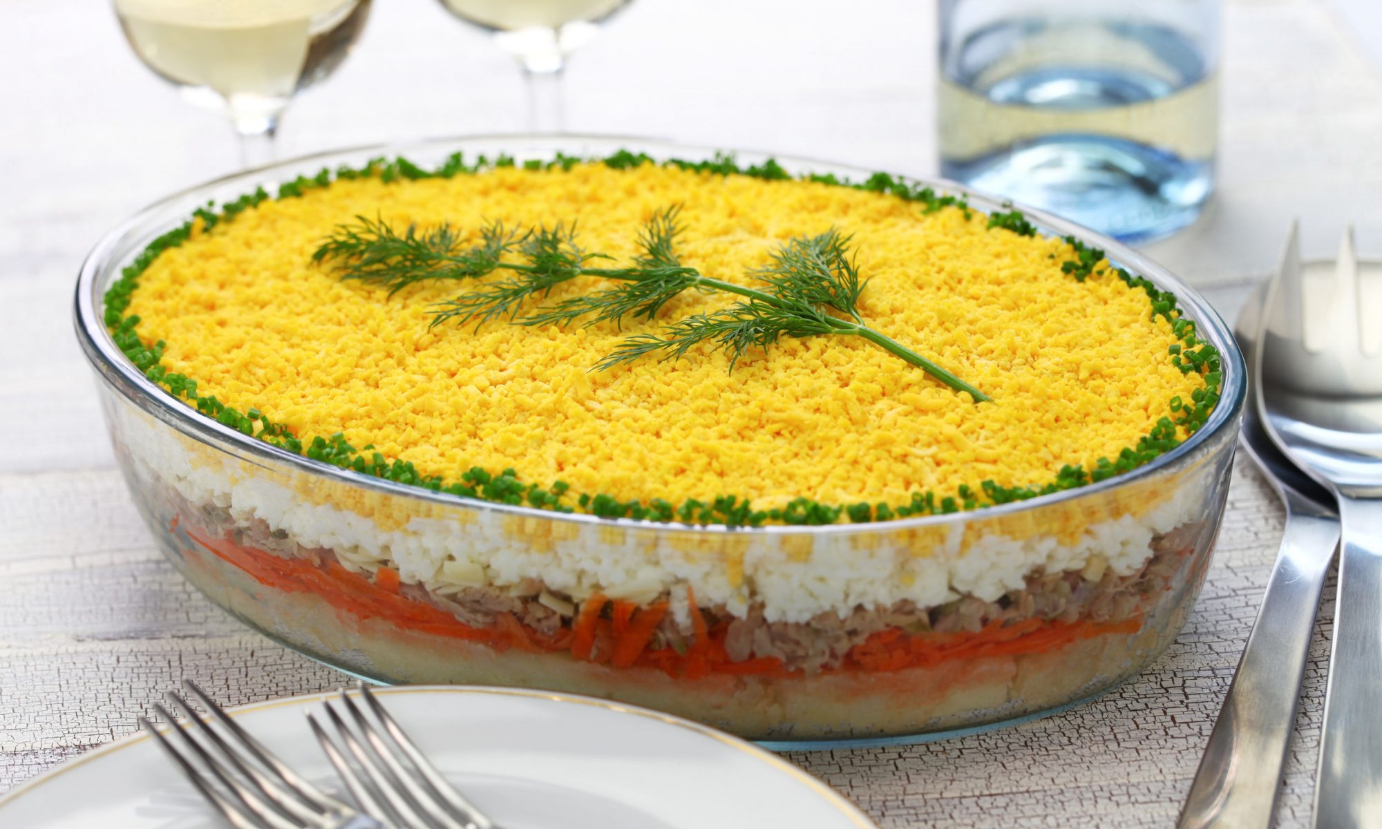 Салат Мимоза: рецепты с фото