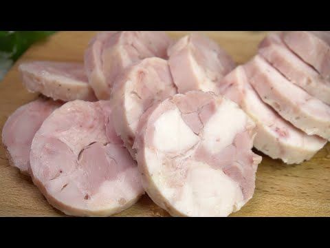 Самый простой рецепт домашней колбасы: управляемся за 40 минут