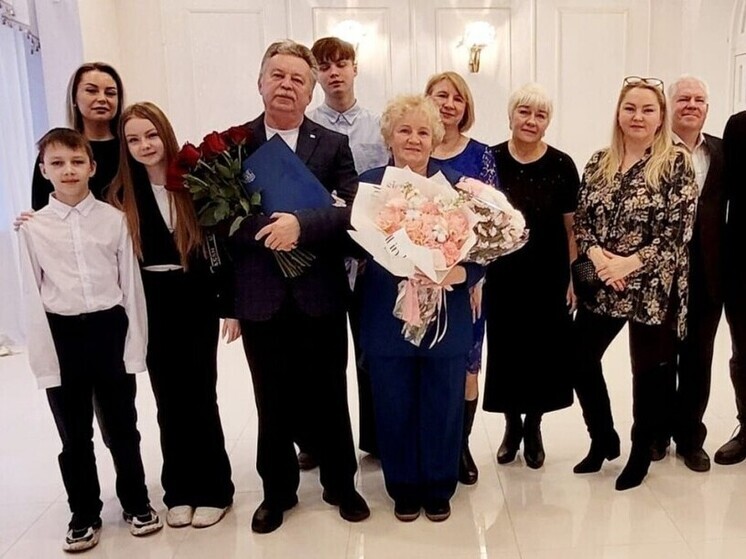 Супруги Фюковы из Петрозаводска отметили «золотой» свадебный юбилей