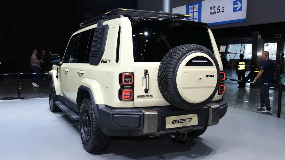  Chery iCaur V27 приготовились продавать в Китае. Этот внедорожник ждут в России