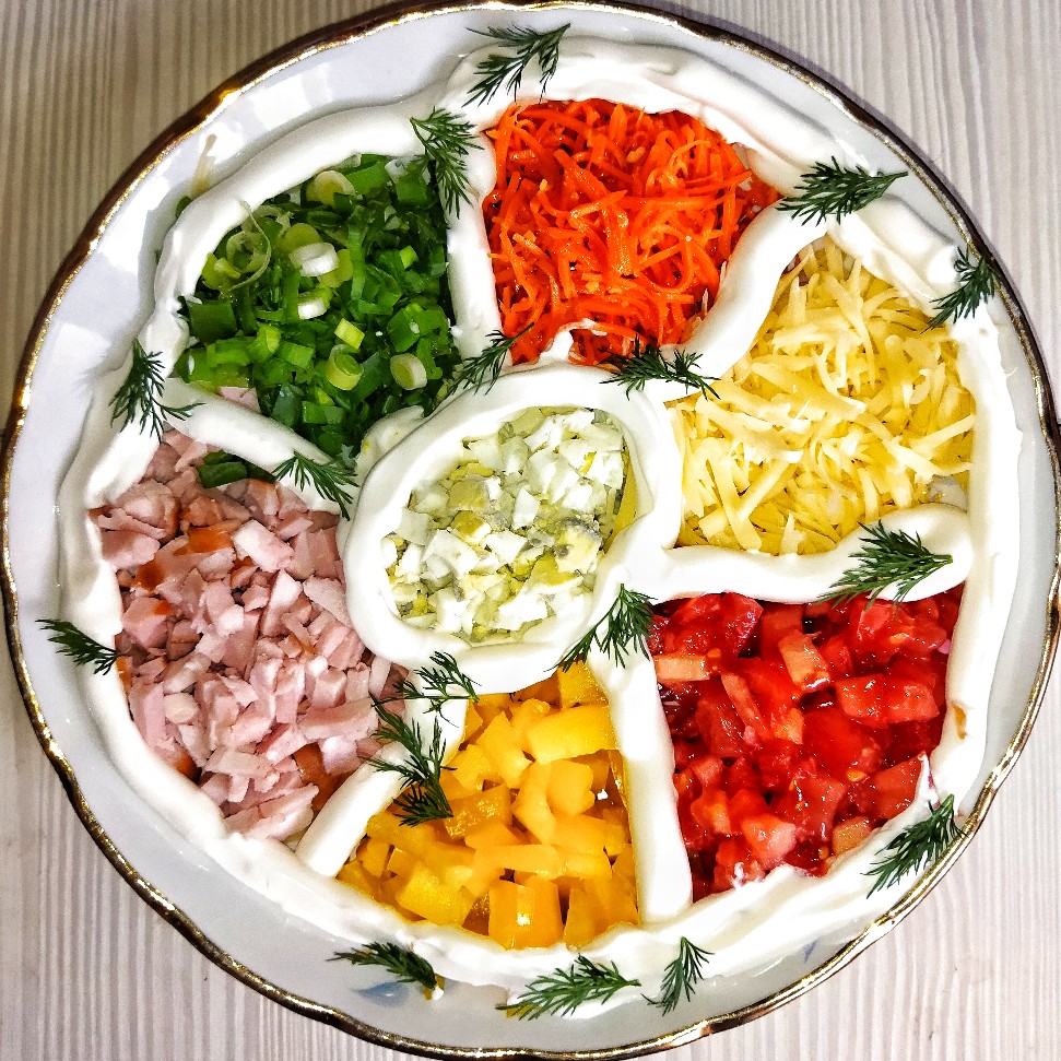 Салат «Калейдоскоп»