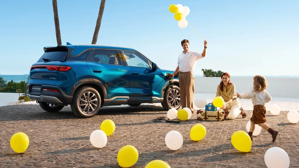  Кроссовер BYD Atto 2 получил гибридную версию в Европе. Такой нет даже в Китае