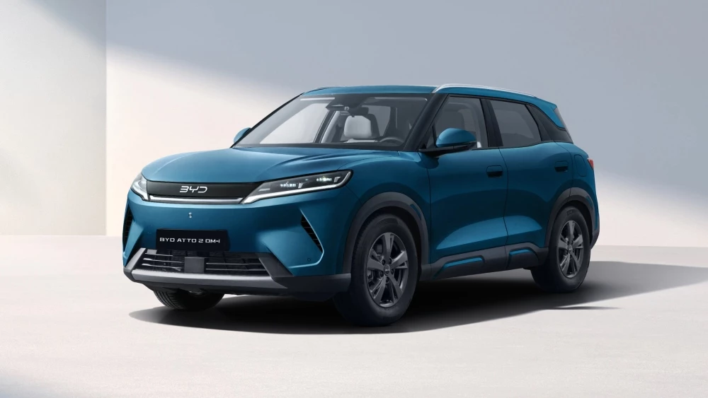  Кроссовер BYD Atto 2 получил гибридную версию в Европе. Такой нет даже в Китае