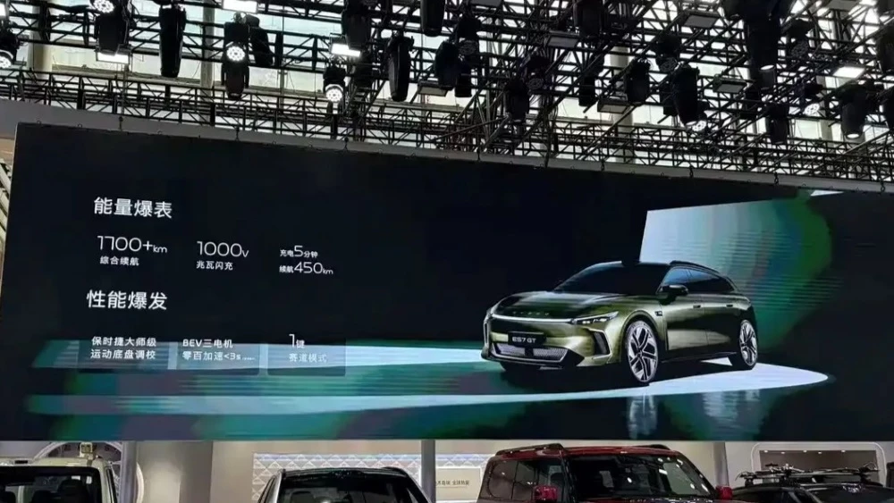  Легковой дуэт. Exeed представил в Гуанчжоу универсал Exlantix ES7 GT и седан ES Hero