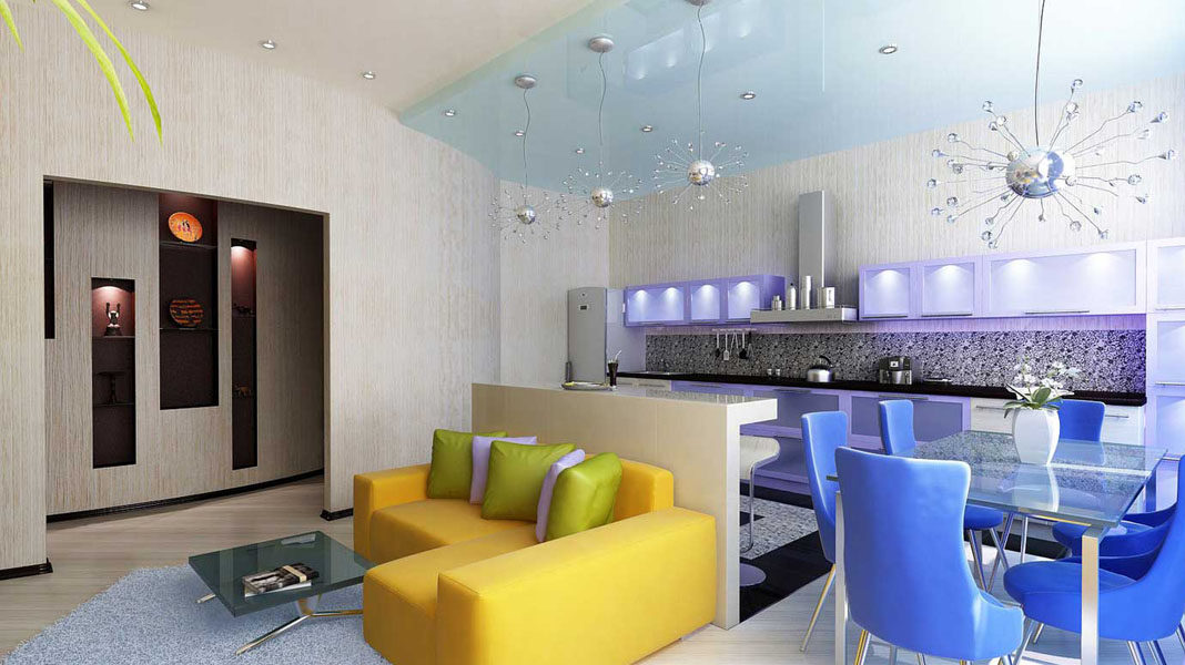 Квартира студия: фото, интерьер и планировка в 75 примерах