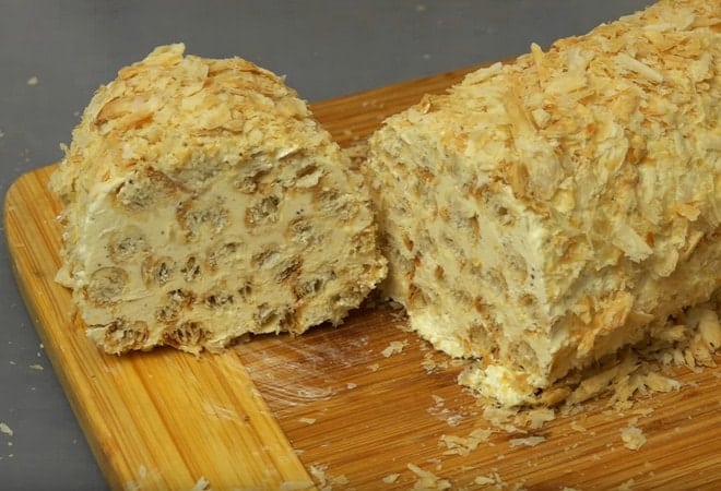 Как сделать торт «Полено» всего из 3 ингредиентов – рецепт такой простой, что справятся даже дети