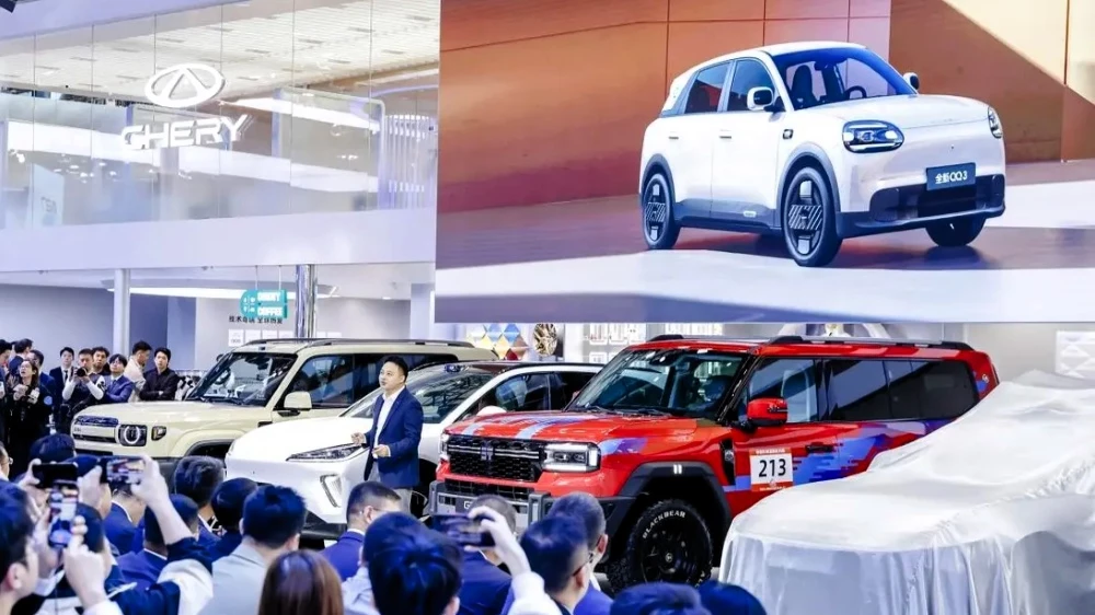  От ситикара до рамного внедорожника. Что показала Chery на автосалоне в Гуанчжоу-2025