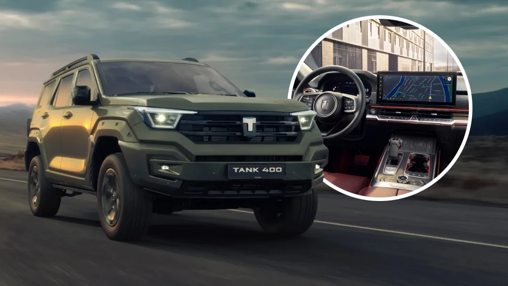  Подключили сервисы. Tank 400 получил важное обновление мультимедийной системы