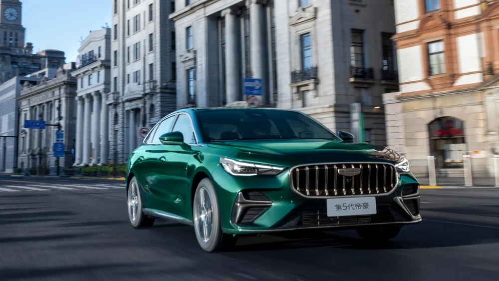  Седан до миллиона. Новый Geely Emgrand пятого поколения вышел в заказ в Китае