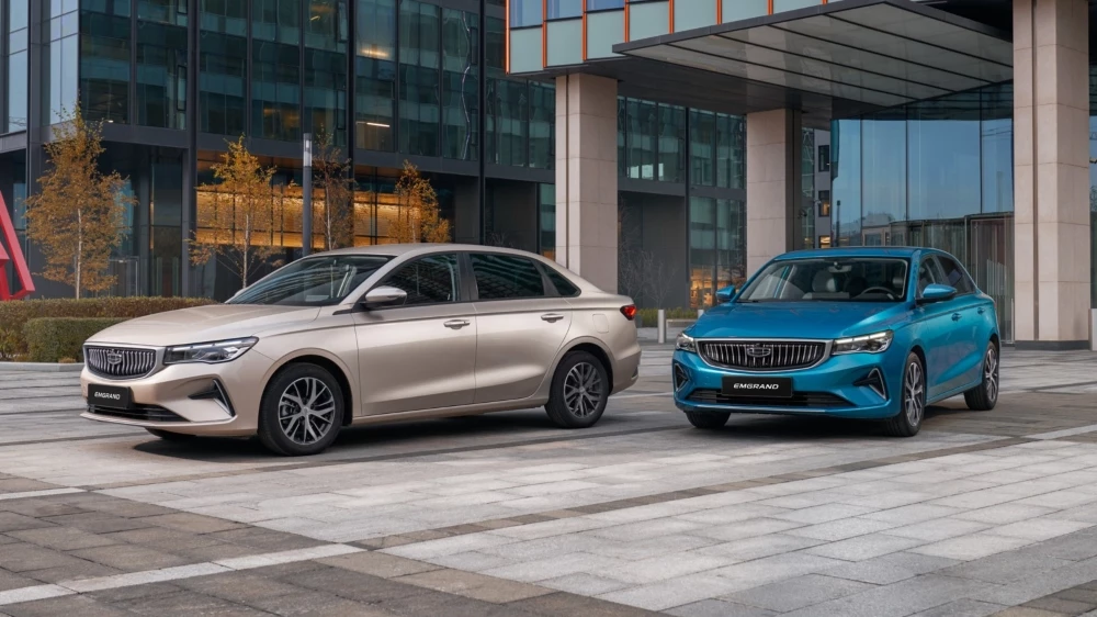  Седан до миллиона. Новый Geely Emgrand пятого поколения вышел в заказ в Китае