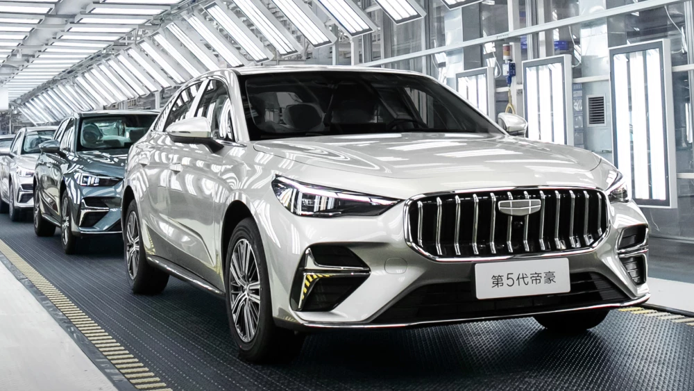  Седан до миллиона. Новый Geely Emgrand пятого поколения вышел в заказ в Китае