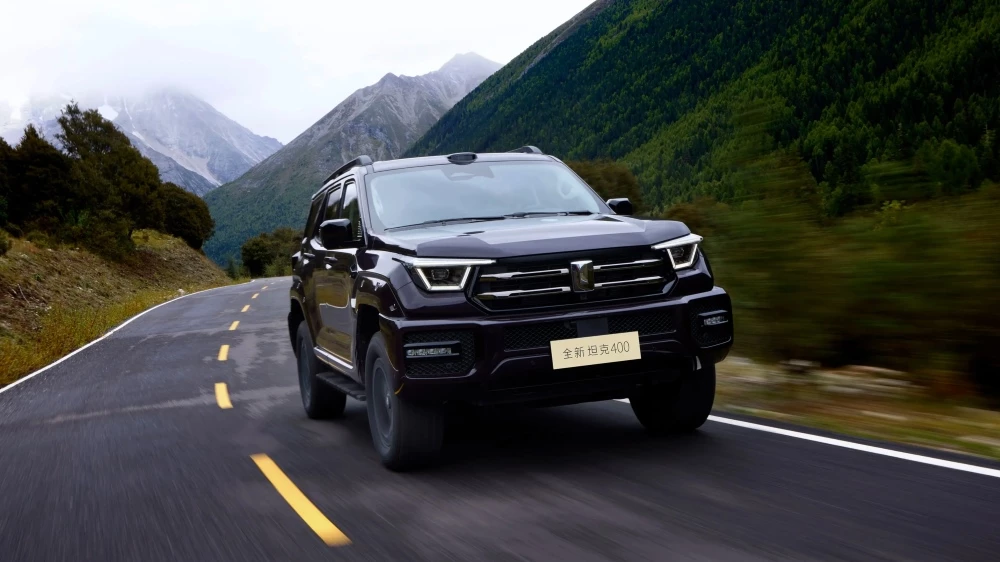  В Китае начались продажи обновленного Tank 400. Цена и основные изменения