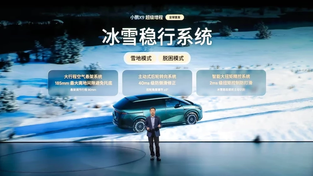  XPeng X9 стал самым дальнобойным семиместным минивэном в мире. Цены и оснащение