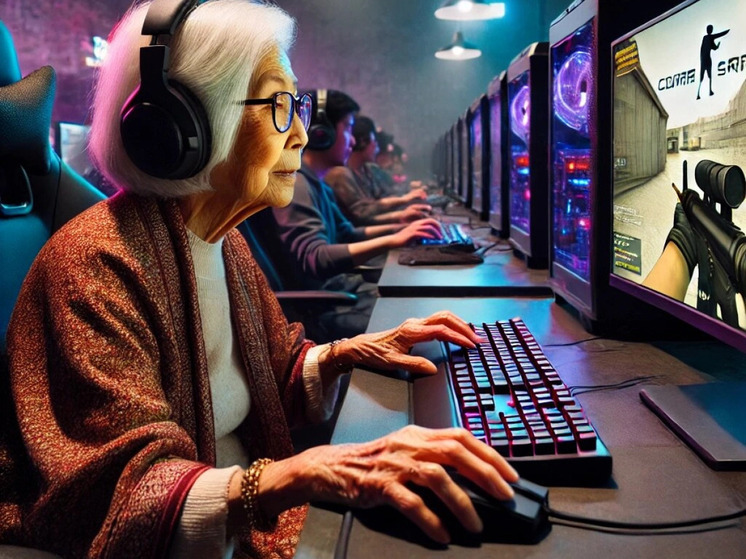 Восьмидесятилетние бабушки играют в компьютерные игры и влюбляются в Джеймсов