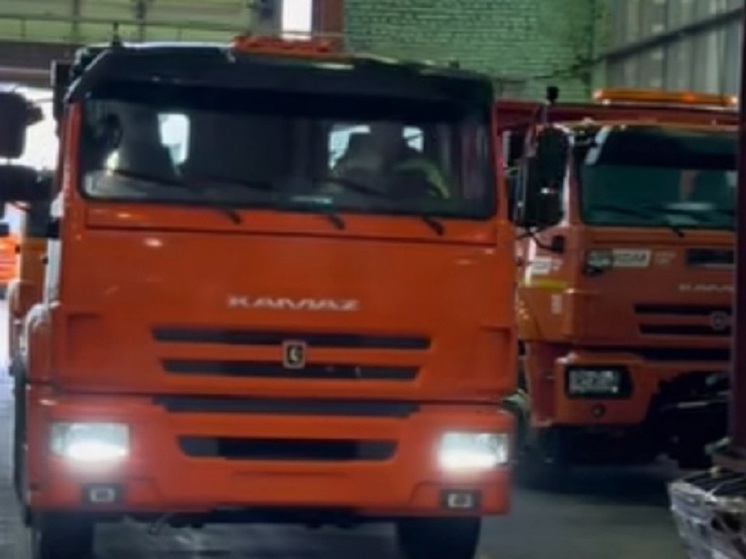 Петрозаводск приобрел еще четыре новых мусоровоза