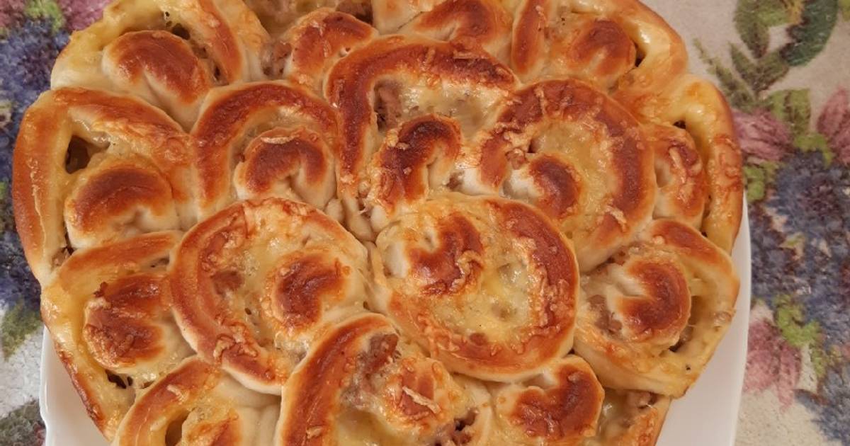 Необыкновенно нежные и очень вкусные! Заливные булочки с орехами!