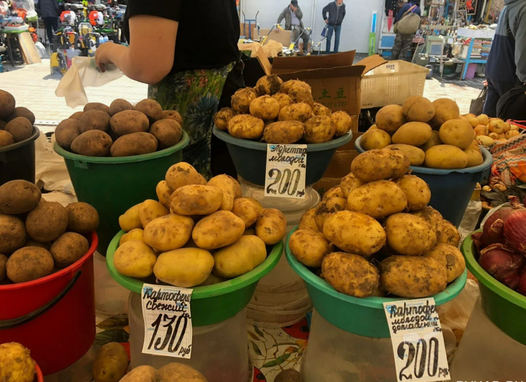 Цены на картошку повторяют рекорды прошлого года Цены на картошку повторяют рекорды прошлого года