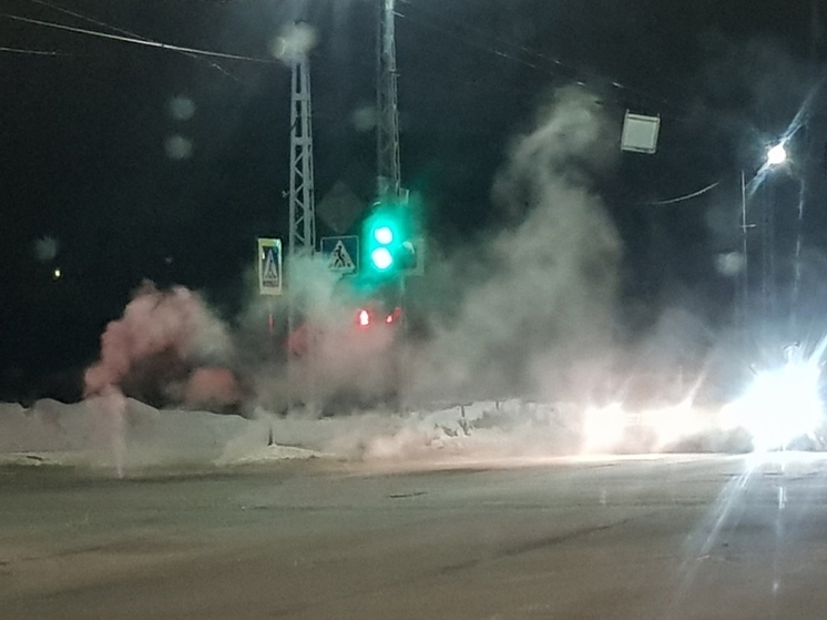 В Петрозаводске снова произошло повреждение в системе ЖКХ
