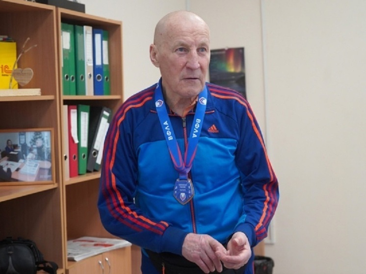 Карельский спортсмен завоевал бронзу на чемпионате России по легкой атлетике среди ветеранов