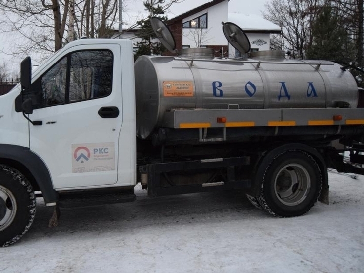 Водоразборная колонка перестала работать в одном из микрорайонов Петрозаводска