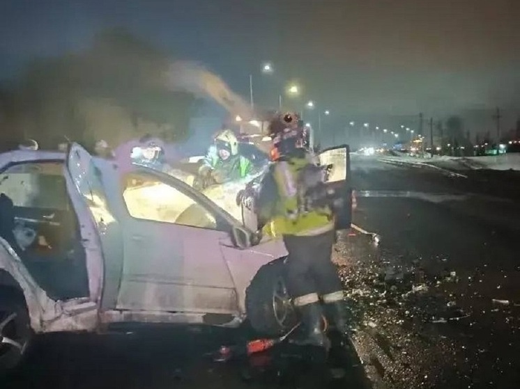 Три человека пострадали в ночной аварии возле Петрозаводска