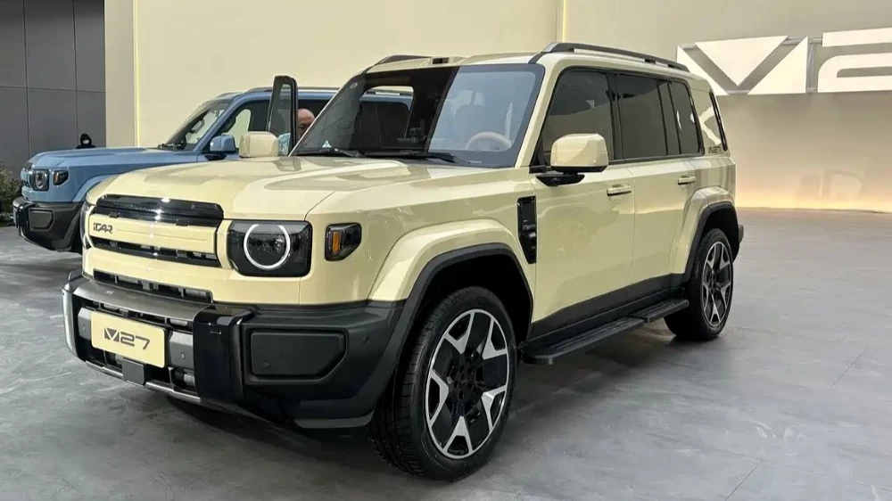  Гибридный Chery iCar V27 вышел на рынок Китая. Такой кроссовер уже ждут в России