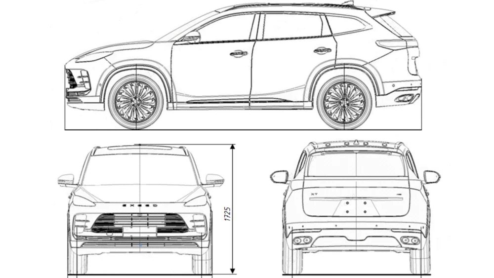  Новый кроссовер Exeed MX может появиться в России. Завершена сертификация