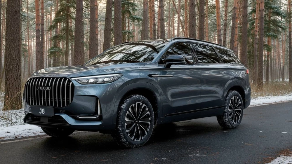  Обновленный Chery Tiggo 9 с салоном в стиле Li Auto заметили в Китае. Первое фото интерьера