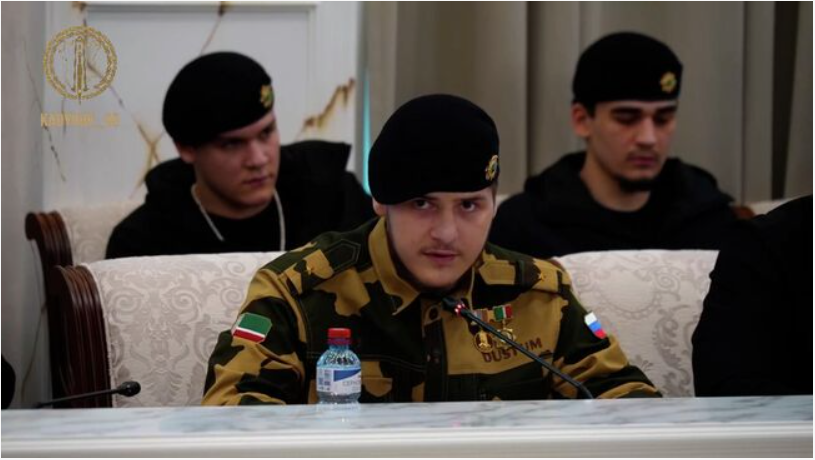 Звание Адама Кадырова изменилось за пару часов Звание Адама Кадырова изменилось за пару часов