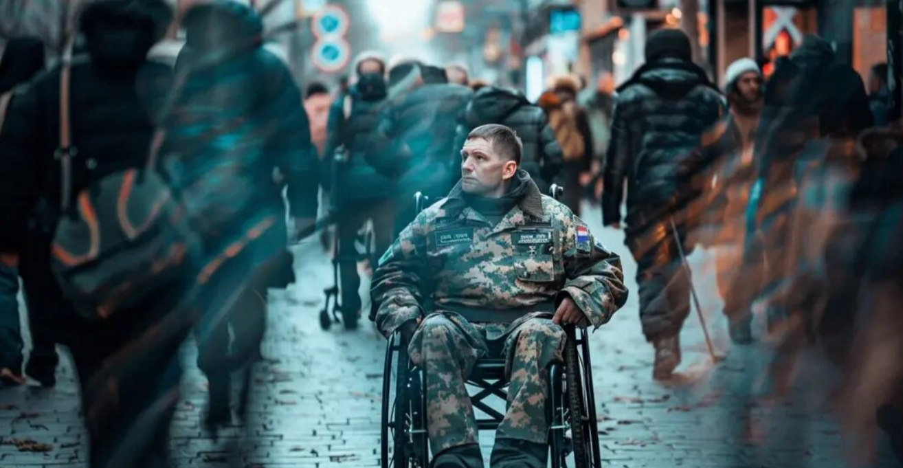 Ветерану СВО без стопы предложили место дворника