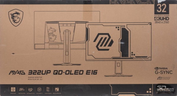 Обзор игрового OLED 4K-монитора MSI MAG 322UP QD-OLED E16: достаточный уровень Обзор игрового OLED 4K-монитора MSI MAG 322UP QD-OLED E16: достаточный уровень