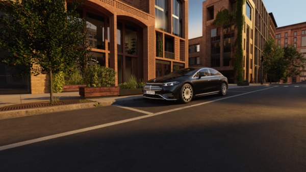 Обновлённый электромобиль Mercedes-Benz EQS увеличил запас хода и ускорил зарядку 