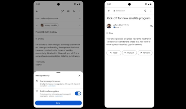Google внедрила сквозное шифрование в Gmail на Android и iOS, но не для всех 