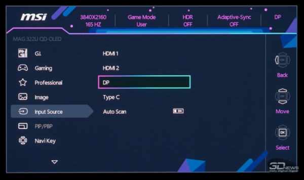 Обзор игрового OLED 4K-монитора MSI MAG 322UP QD-OLED E16: достаточный уровень Обзор игрового OLED 4K-монитора MSI MAG 322UP QD-OLED E16: достаточный уровень