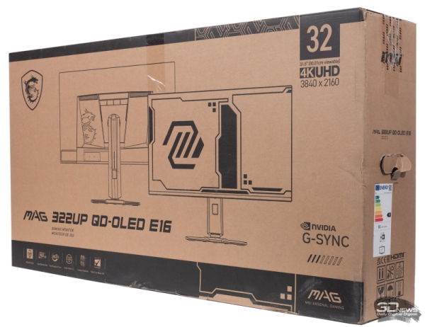 Обзор игрового OLED 4K-монитора MSI MAG 322UP QD-OLED E16: достаточный уровень Обзор игрового OLED 4K-монитора MSI MAG 322UP QD-OLED E16: достаточный уровень