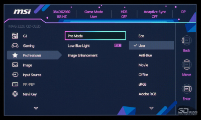 Обзор игрового OLED 4K-монитора MSI MAG 322UP QD-OLED E16: достаточный уровень Обзор игрового OLED 4K-монитора MSI MAG 322UP QD-OLED E16: достаточный уровень